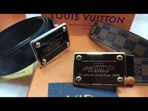 Thắt lưng nam Louis Vuitton 4 nút cổ điển