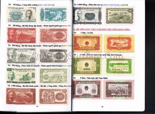 Bộ sưu tập tiền giấy Việt Nam