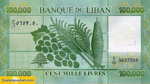 100000 Lira Liban