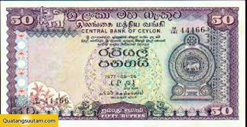 50 Rupee SriLanka