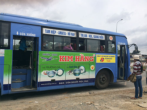 Dịch vụ quảng cáo trên xe buýt tại tp hcm chất lượng 1