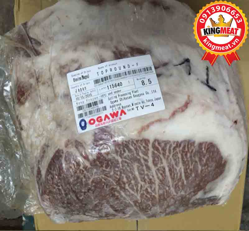 thịt lõi mông bò wagyu-topround
