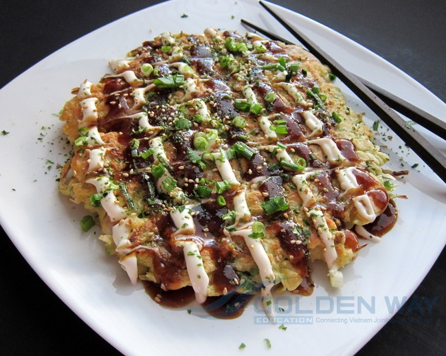 Okonomiyaki - bánh xèo nhật bản