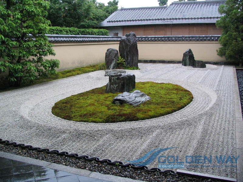 Du học Nhật bản - Tham quan vườn Zen