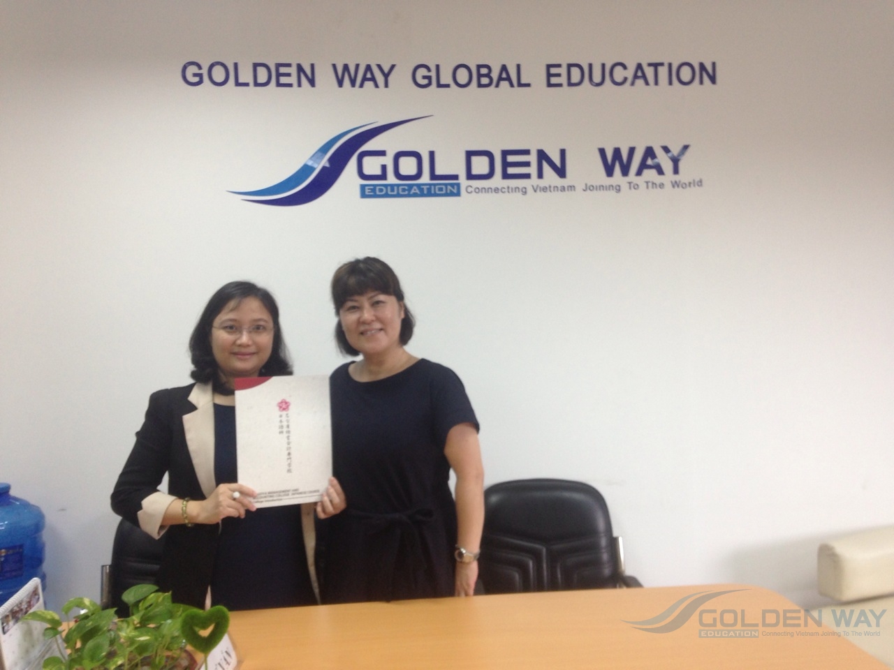 trường chuyên môn quản lý kế toán nagoya thăm goldenway