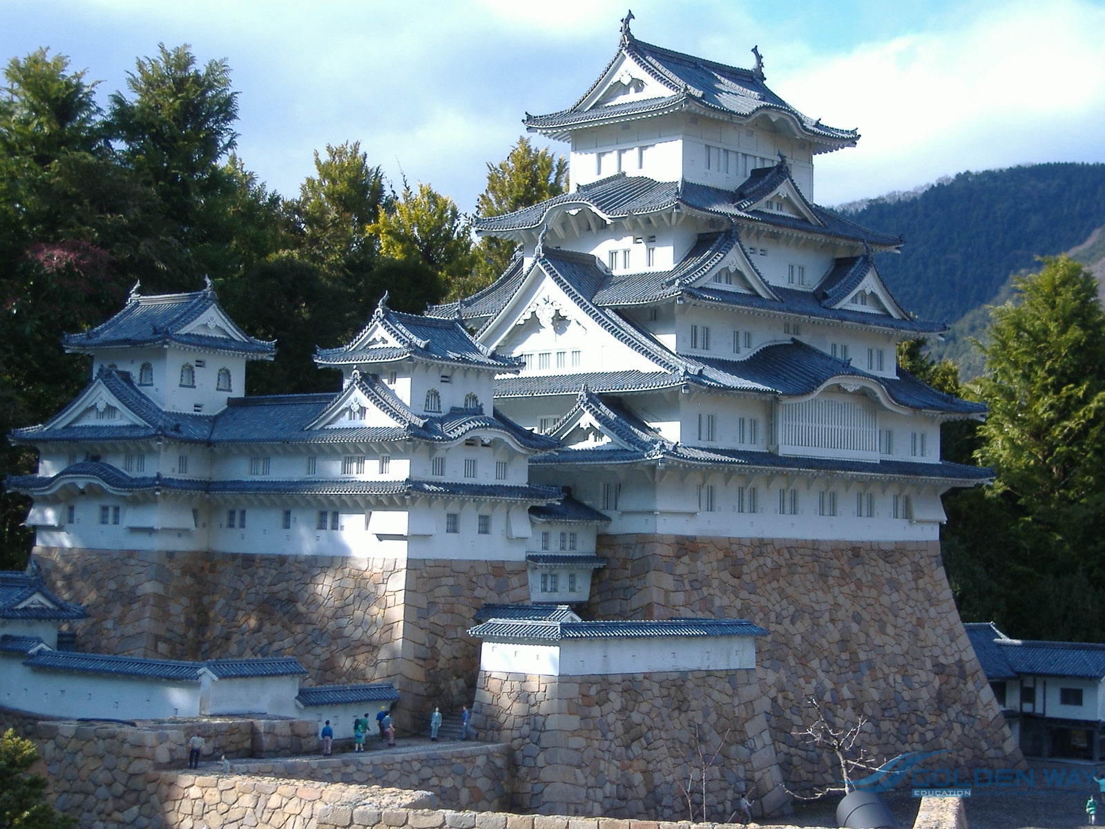 Du học Nhật bản thăm lâu đài Himeji