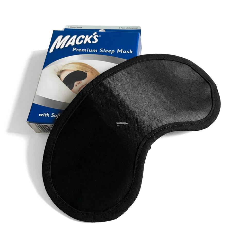 thiết kế bịt mắt khi ngủ Mack's rất bền chắc và tiện dụng