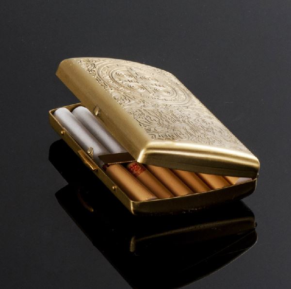 hộp để thuốc lá cao cấp bằng đồng chính hãng hà nội, hộp đựng thuốc lá hà nội 